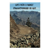 Life's path. Poster (Vorderseite)