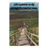 Life's path. Poster (Vorderseite)