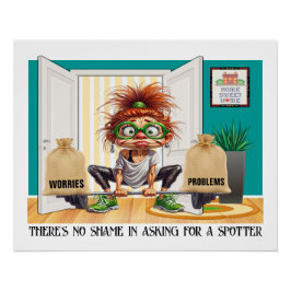 LIFE'S WORKOUT POSTER