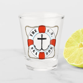 Lifesaver Shot Glass Schnapsglas