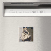 Lifesize Alabaster Statue des Regisseurs Magnet (In Situ (Geschirrspüler))