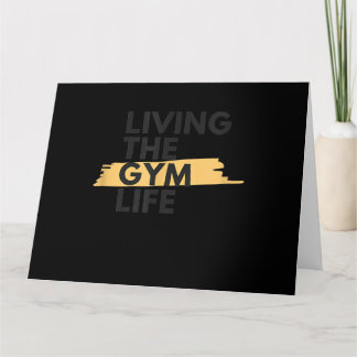 Lifestyle Apparel Living Gym Life Karte