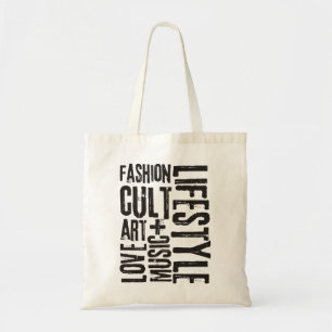 LIFESTYLE FASHION CULT - schwarz Tragetasche