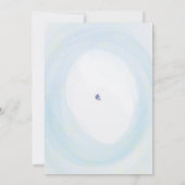 Lifetime Butterfets Etwas Blaues Brautparty Einladung (Rückseite)