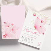 Lifetime Butterflies Bridal Dusche Einladung