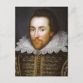 Lifetime Portrait von Shakespeare Postkarte