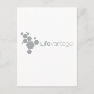 LifeVantage Corporate Logo grau Postkarte
