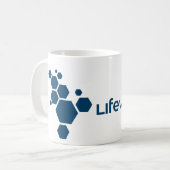 LifeVantage Unternehmenslogo Kaffeetasse (Vorderseite Links)