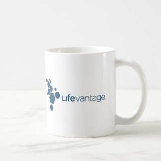 LifeVantage Unternehmenslogo Kaffeetasse