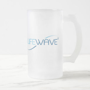 LifeWave Logo-Tasse Mattglas Bierglas