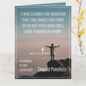 Lifeworks 002 card karte (Gelbe Blume)