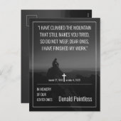 Lifeworks Feiertagspostkarte (Vorne/Hinten)