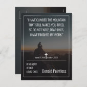 Lifeworks Feiertagspostkarte (Vorne/Hinten)