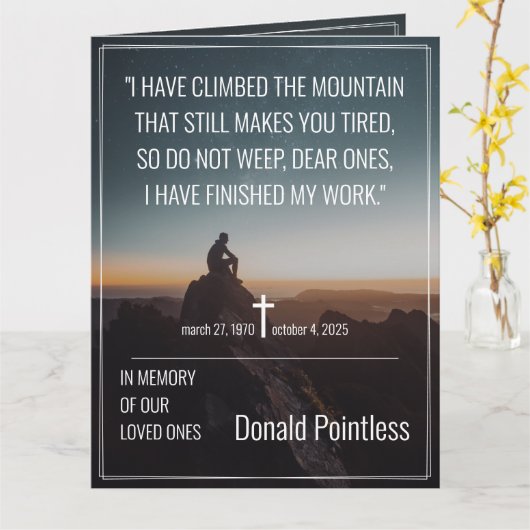 Lifeworks Karte (Gelbe Blume)