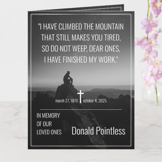 Lifeworks Karte (Orchidee)