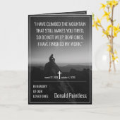 Lifeworks Karte (Gelbe Blume)