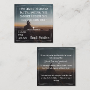 Lifeworks Mitteilungskarte