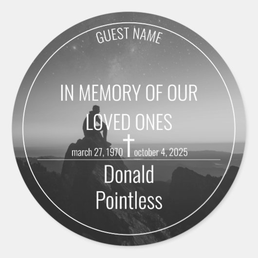 Lifeworks Runder Aufkleber (Vorderseite)