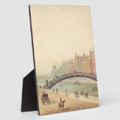 Liffey Bridge in Dublin von Samuel Frederick Broca Fotoplatte (Seite)