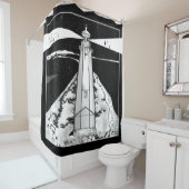 Lifhthouse Nelson Neuseeland Duschvorhang (Beispiel)