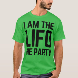 LIFO Die Party Lustige Buchhaltung T-Shirt