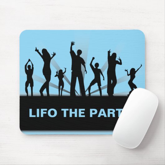 Lifo the Party Funny Accountant Joke Mousepad (Mit Mouse)