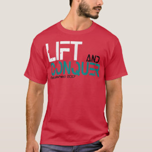 Lift and Conquer gym workout Motivation graphic T-Shirt
