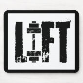LIFT-GYM-BODYBUILDING MOUSEPAD (Vorne)