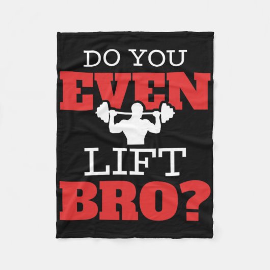 Lift ihr sogar Bro? Fleecedecke (Vorderseite)