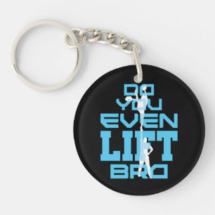 Lift ihr sogar Bro Funny Cheleading Men? Schlüsselanhänger