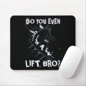Lift Ihr sogar Bro - Funny Retro Snowboard Skifahr Mousepad (Mit Mouse)
