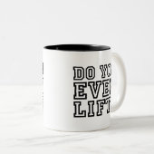 Lift ihr sogar? Tasse (VorderseiteRechts)