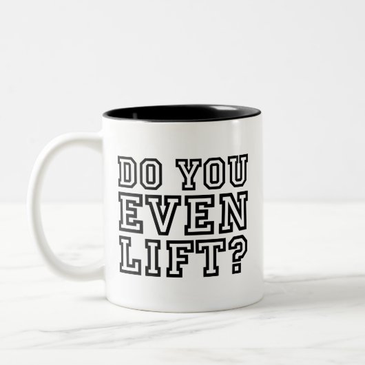 Lift ihr sogar? Tasse (Links)