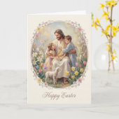 Lift Up Your Eyes Easter Card Karte (Gelbe Blume)