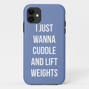 Lift Weight and Cuddle - Niedliches, lustiges, neu Case-Mate iPhone Hülle