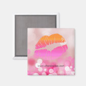 Lifte n Lights Makeup Artist Salon Wellness-Center Magnet (Vorderseite/Rückseite)