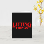 Lifting Dinge Funny Deadlift Karte (Gelbe Blume)