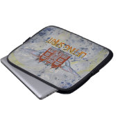 Lifting-Geist Laptopschutzhülle (Vorne Knopf)