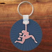 Lifting Lady Schlüsselanhänger (Vorderseite)