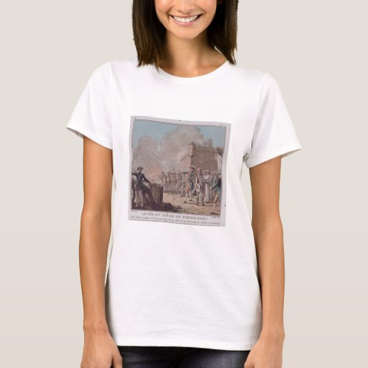 Lifting of the Siege of Pondicherry, 1748 T-Shirt (Vorderseite)