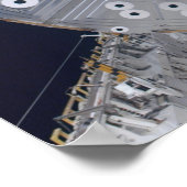 Lifting of Unity from Space Shuttle Endeavour Poster (Ecke)