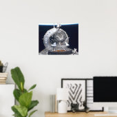 Lifting of Unity from Space Shuttle Endeavour Poster (Heimbüro)