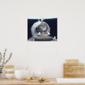 Lifting of Unity from Space Shuttle Endeavour Poster (Küche)