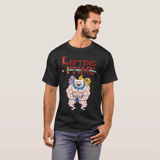 Liftingime gift T-Shirt (Vorne ganz)