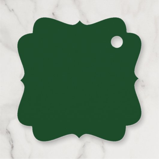 LIFY Botanical Eukalyptus Blätter Wedding Geschenkanhänger (Rückseite)