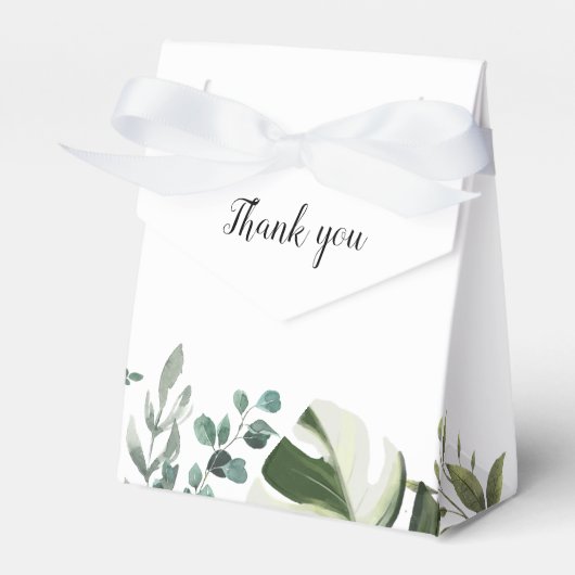 LIFY Botanical Eukalyptus Blätter Wedding Geschenkschachtel (Vorderseite)