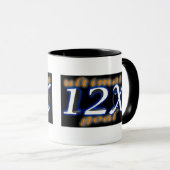 Liga Bowlers ultimatives Ziel, Zwölf Strikes, Tasse (VorderseiteRechts)