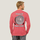 Liga Brooklyns PinGolf Tri-Blend Shirt (Voller Rücken)