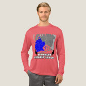 Liga Brooklyns PinGolf Tri-Blend Shirt (Volle Vorderseite)