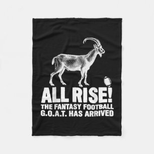 Liga Champion Fantasy Football Goat Geschenk Fleecedecke